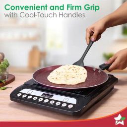 Wonderchef Red Bandhan Non-Stick Cookware 3 Pc Set image 3