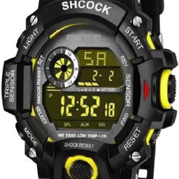 Hala Men Solid Round Tang Regular Digital Watch-m2 image 2
