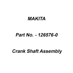 Makita Crank Shaft Assembly Suitable For BBX7600, Part No 126576-0-picture-42