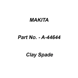 Makita Clay Spade Size 140-546 mm for HM1810, Part No A-44644-picture-26