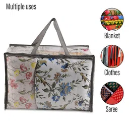 Kuber Industries Transparent 4 Pieces Reusable Multi-Utility Organisers image 5