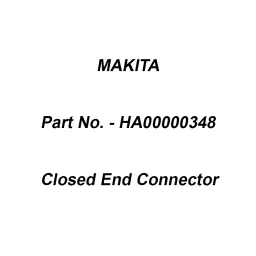 Makita Closed End Connector CE-8 Suitable For VR001C, Part No HA00000348-15