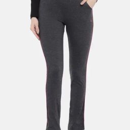 Sweet Dreams Black Blended Solid Pyjamas-image-66
