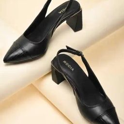 Rocia Women Workwear Black Shoe Slip-On-image-64