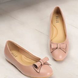 Elle Women's Nude Flat Ballets-image-80