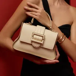 AKIKI LONDON Off White SOUTHWARK 25 Small Satchel-picture-5