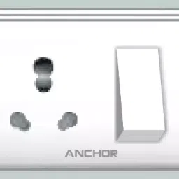 ANCHOR Combined Unit Box With 2 Fixing Holes Socket Switch 14616-20