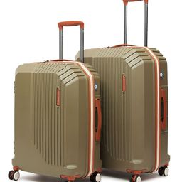 uppercase Set Of 2 Vector Textured Hard-Sided Trolley Bags-image-88