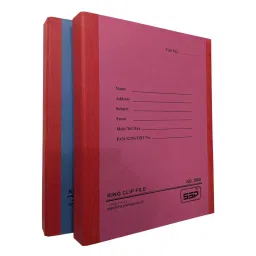 GENERIC Box Type Special Cobra File (2D Binder) Assorted A4 1000 GSM (Pack of 6)-16