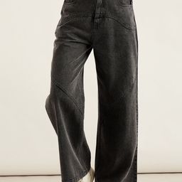 SASSAFRAS Women Straight Fit High-Rise Jeans-picture-41