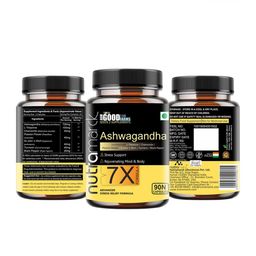 Nutramarck Ashwagandha 7X Capsules - 90 Capsules-image-91