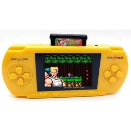 TMG Handheld Game Light 3000- 8 Bit Video Game Console for Kids Boys with Free 2 Games Cassette,Christmas and Birthday Gifts.(Yellow)-9