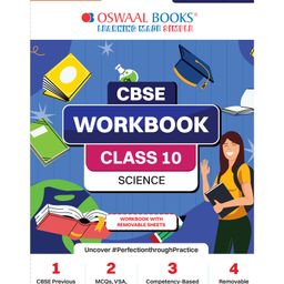 Oswaal CBSE Workbook Class 10 Science | Updated as per NCF | For Latest Exam-21