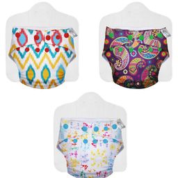SuperBottoms NEW UNO Freesize Cloth Diaper  Cloth diaper for babies 3m to 3 years  Washable & Reusable cloth diaper  Comes with cloth diaper insert  Pack of 3-12