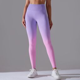 XFyt Slim-Fit High-Waist Ankle Length Seamless Yoga Tights-image-48