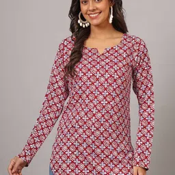DHAKRE FASHION Women Geometric Printed Kurta-picture-35
