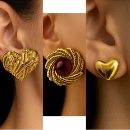 ISHTAARA Women Gold Earrings-picture-22