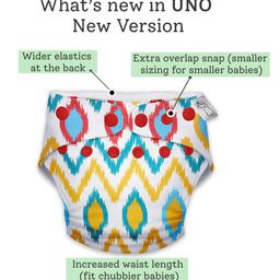 SuperBottoms NEW UNO Freesize Cloth Diaper  Cloth diaper for babies 3m to 3 years  Washable & Reusable cloth diaper  Comes with cloth diaper insert  Pack of 3 image 5