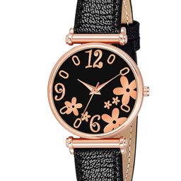 Gopal Shopcart Unisex Printed Dial & Straps Analogue Watch C34RG R3 BLK Leather-picture-31
