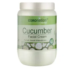 COROnation Herbal Cucumber Facial Cream with Wheat Germ Oil & Bee Wax - 750 ml-12