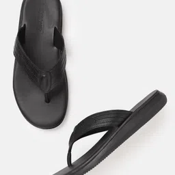 Woodland Men Leather Comfort Sandals-image-61