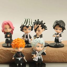 AUGEN Kids 6Pcs Bleach 6 Action Figure Toys-48