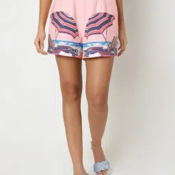 Vero Moda Pink Printed Shorts-picture-37