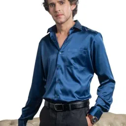 Turtle Blue Slim Fit Shirt-picture-15
