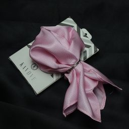 KOVOVE Men Pink Checkered Pocket Square-image-77