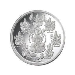 Taraash Goddess Ashta Lakshmi 999 10gm Silver Coin by ACPL-image-49