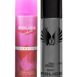Police Wings Titanium & Passion Femme Deo Combo Set-image-74