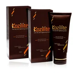 Kozilite Non Oily Skin Lightening Lotion Pack of 2 - 200 gm-39