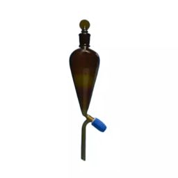 ABGIL Separating Funnel Pear Shape With Interchangeable Stopper & Teflon Rotaflow 10 L Amber Borosilicate Glass, FS-AC-384-09-image-97