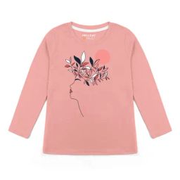 HELLCAT Pink Printed Full Sleeves T-Shirt-image-30