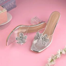 Clog London Women's Silver Casual Sandals-image-6