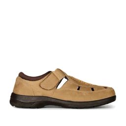 Bata Men's FISHER MAN LUCA Khaki Fisherman Sandals-image-95