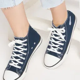 Mozafia Women's Navy Sneakers-image-5