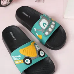GLISSERS Unisex Kids Colourblocked Rubber Slip-On-picture-37