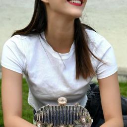 Odette Multicolor PU Box Clutch-image-31