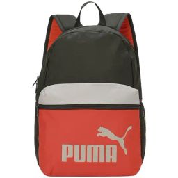 Puma Olive-Redmazing-Desert Dust Polyester Printed Backpack-47
