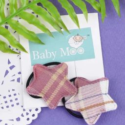 Baby Moo Kids Maroon & White Embroidered Rubber Band-picture-15