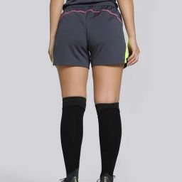 Puma Grey Regular Fit Color-Block Sports Shorts image 2