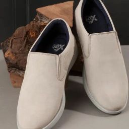 ID Men's Cream Casual Sneakers-picture-17