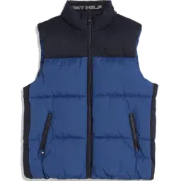 Tommy Hilfiger Kids Deep Indigo Color Block Regular Fit Jacket-picture-44