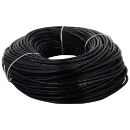 Spark Minda 0.75 sq.mm Copper Conductor Black Wire for Automotives, Black, WRL-0075DR (Roll of 25 m)-19
