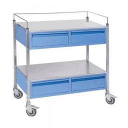 Wellsure Healthcare Stainless Steel 4 Drawers Medicine Trolley WSH-1420-image-35