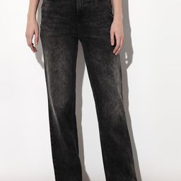 ONLY Women Straight Fit High-Rise Light Fade Stretchable Jeans-image-76