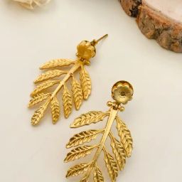 Abdesigns Classic Gold-Plated Earrings-41