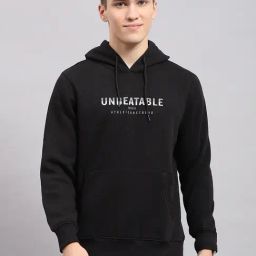 Monte Carlo Black Regular Fit Printed Blacked Sweatshirt-picture-43