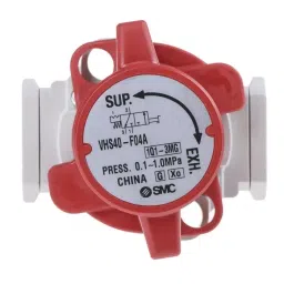 SMC 3 Port Lockout Pressure Relief Valve 1 Mpa Operating Pressure and RC 1/2 Port Size, VHS40-04A image 3
